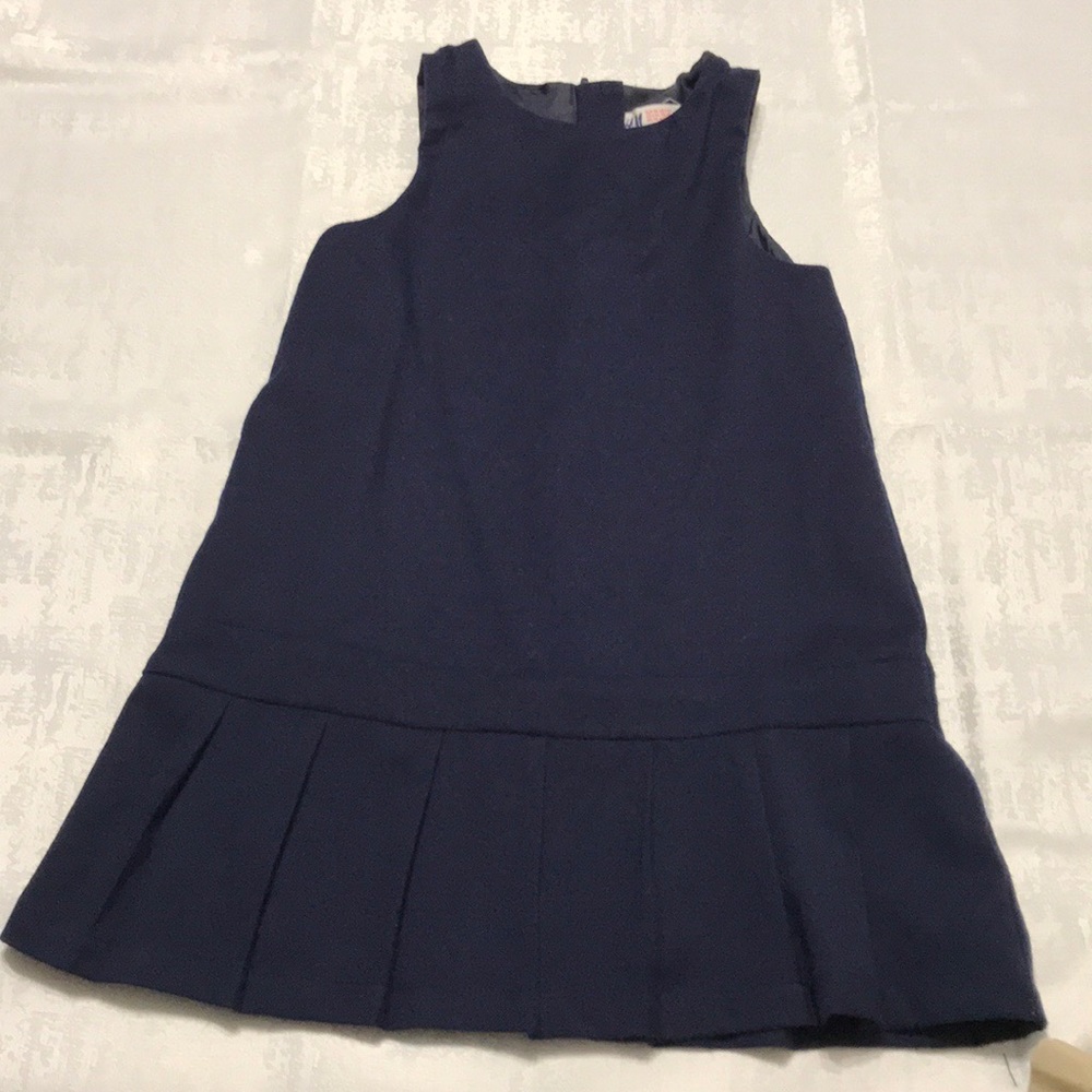 Navy blue uniform dress